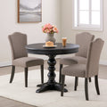 Set tavolo e sedie da pranzo, colore grigio